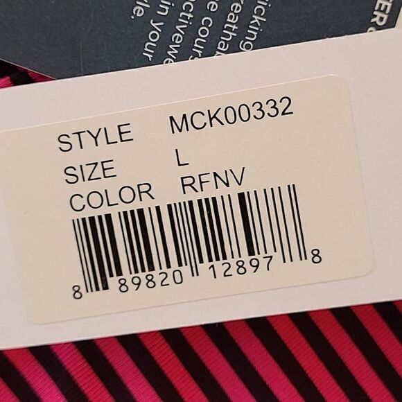 NWT Cutter & Buck Men's Drytek Stripe Polo Shirt Size Large - Picture 6 of 15